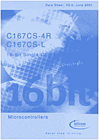 DataSheet C167CS-L pdf